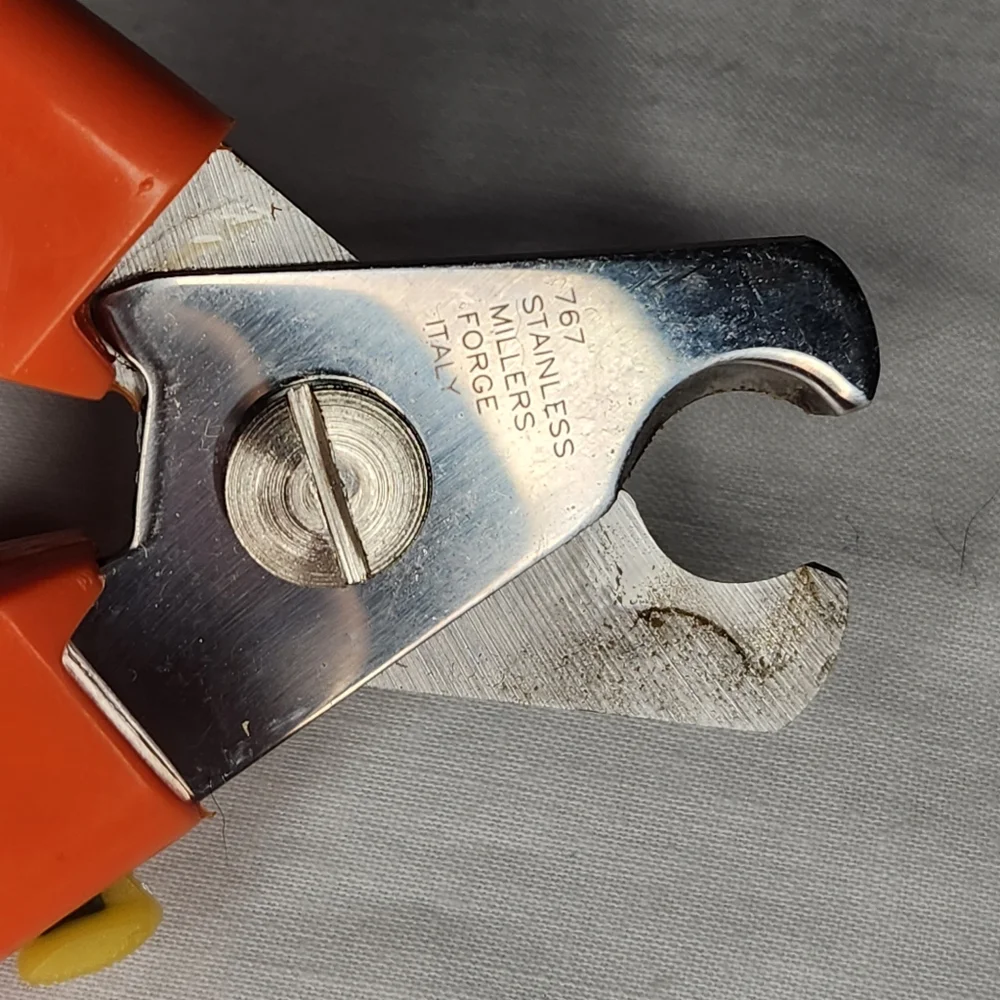 Millers Forge Dog Nail Clip Large Canine Orange, Preowned, with Case, Works